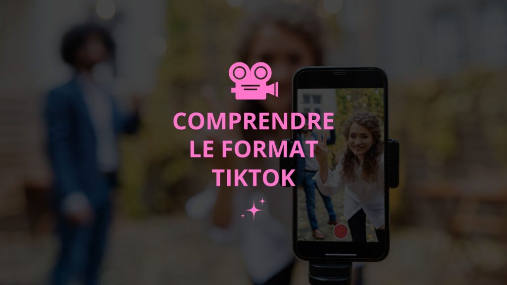 Image d'illustration "Format TikTok" montrant un couple en train de faire une vidéo TikTok